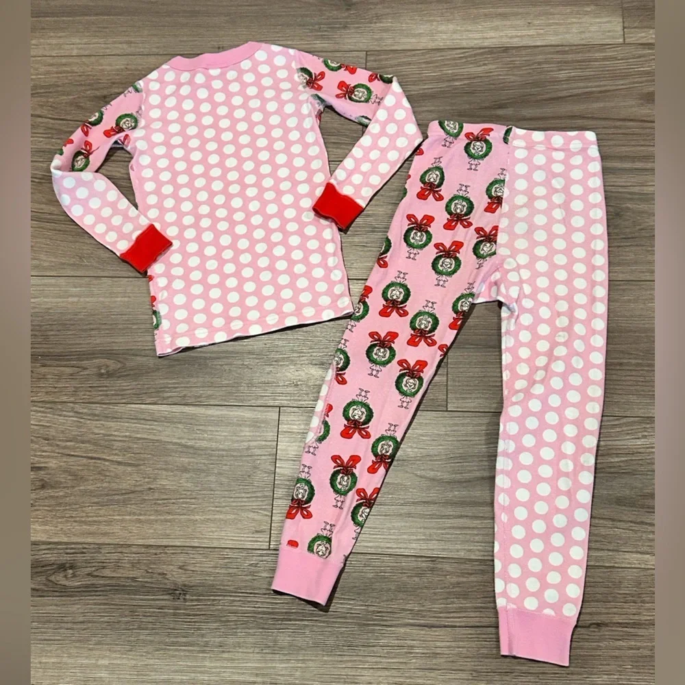 New Hanna Andersson Dr. Seuss Grinch Cindy Lou Who Girls 5 Pajama Set